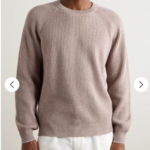 Brunello Cucinelli Men's Ribbed Knit Sweater